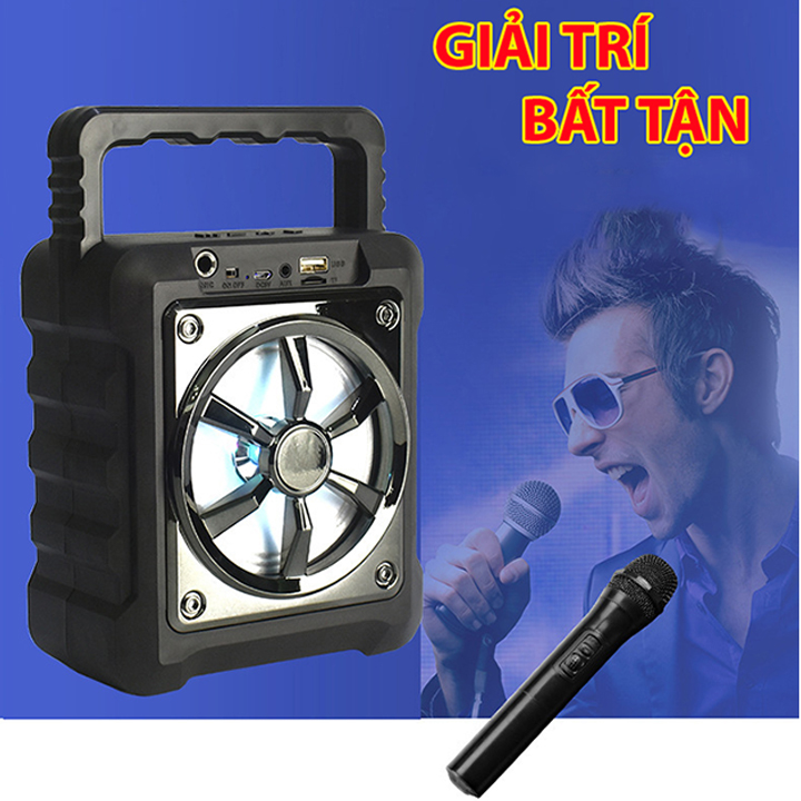 [ SIÊU SALE ] [TẶNG MICRO 100K] loa bluetooth hát karaoke kèm mic JAVA68, loa bluetooth hát karaoke mini, loa kẹo kéo mini giá rẻ, loa karaoke bluetooth gia đình