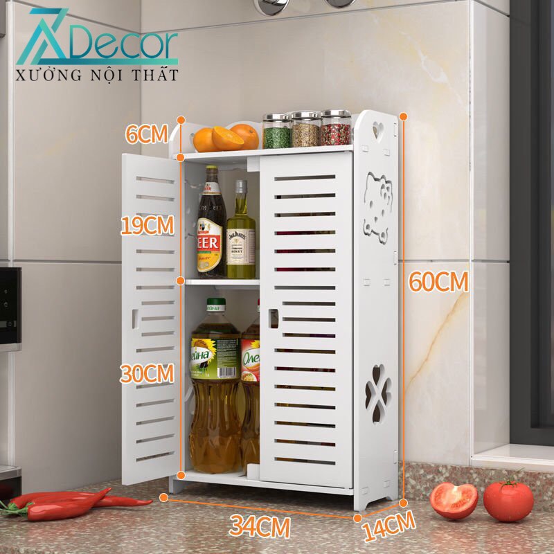 Cabinet shelf hanging home bathroom multi-purpose white, price hanging 1 floor, hanging shelf 2 floor bathroom waterproof 100%, -a & Z
