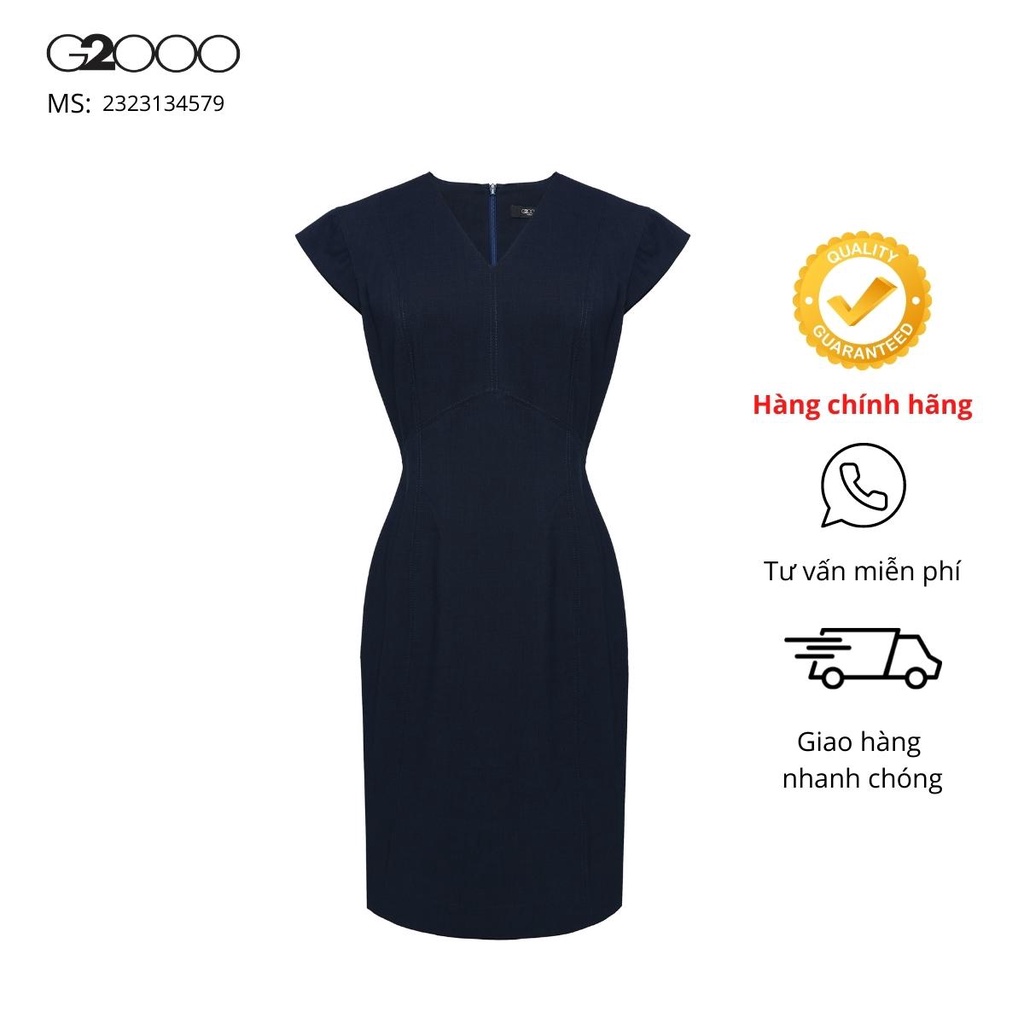 Đầm Nữ G2000 (2323134579) Màu Xanh Đen