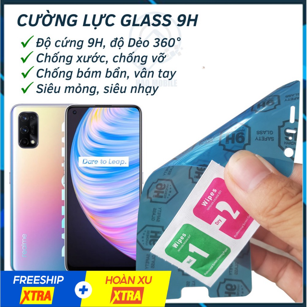 Dán cường lực dẻo nano Realme Q2, Realme Q2 Pro
