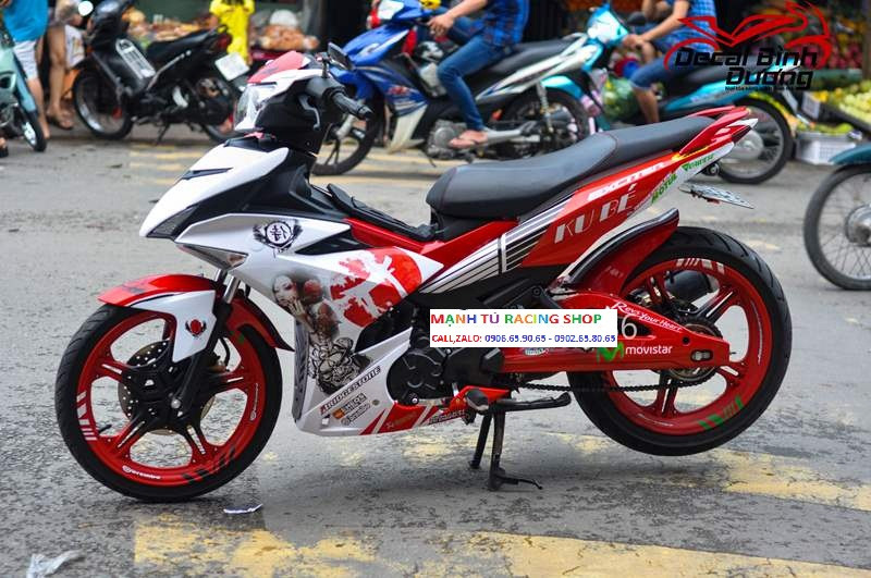 Ốp gấp sơn exciter 150 sơn đủ màu