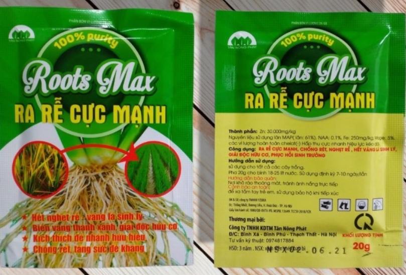 Roots Max ra rễ cực mạnh