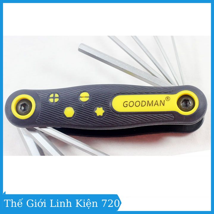 Bộ lục lăng Goodman gập 8 chi tiết USA