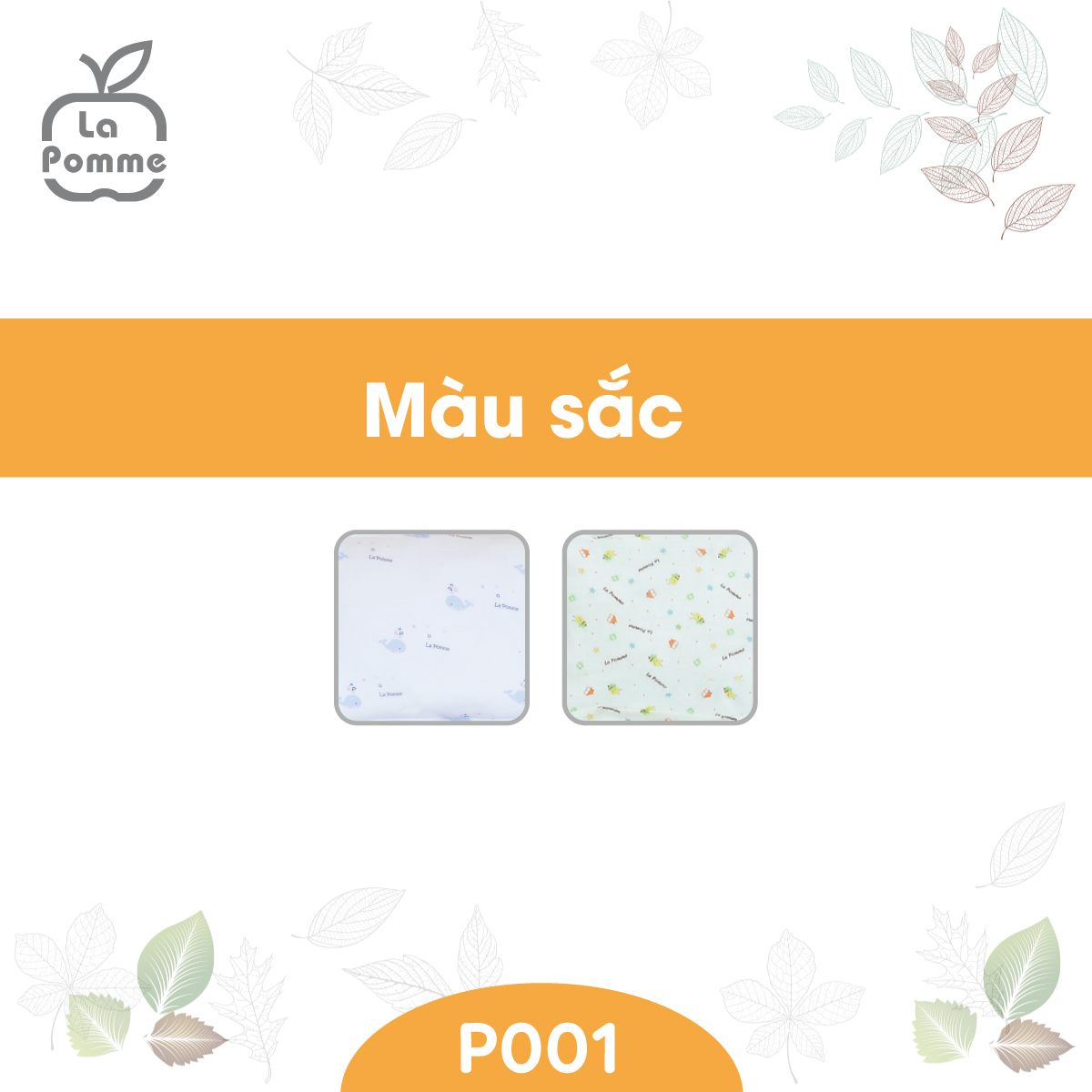 P001 Gối đỡ đầu sơ sinh bo viền