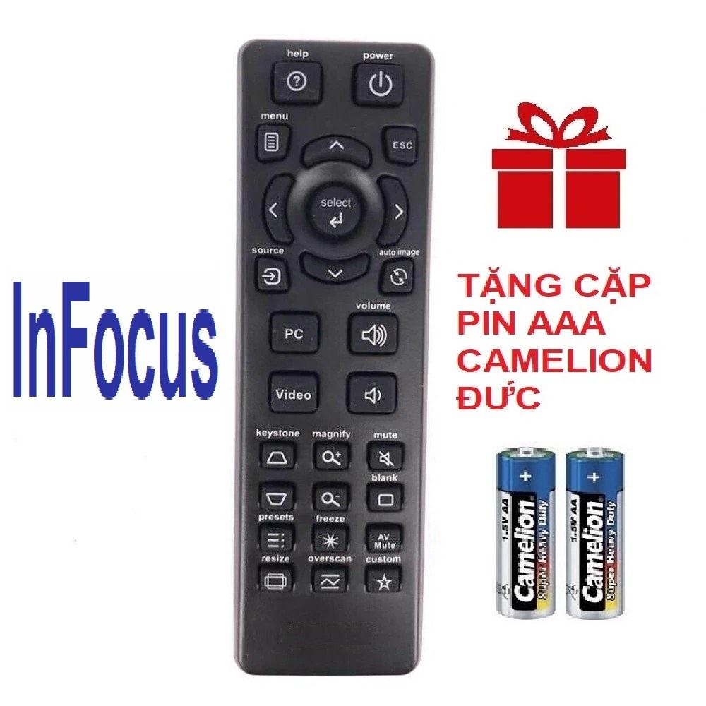 Remote điều khiển máy chiếu INFOCUS mẫu 2 - Remote may chieu INFOCUS dieu khien may chieu INFOCUS