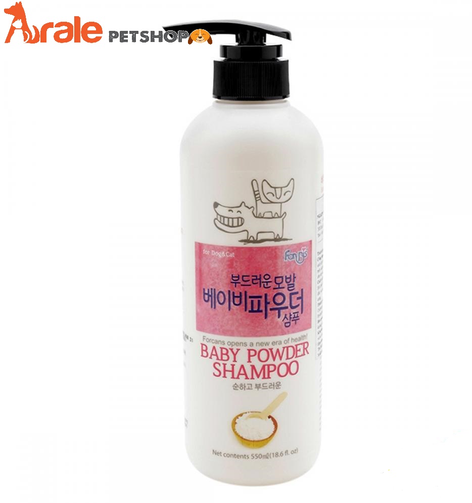 Dầu gội cho chó Forcans 550ml-Aralepetshop