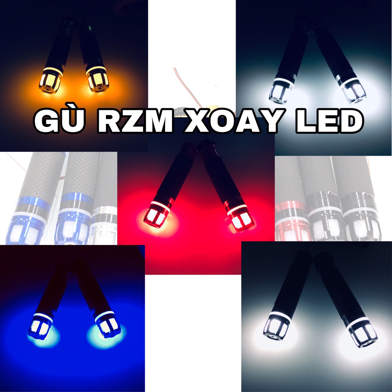 [HCM] [SALE] BAO TAY XE MÁY GÙ LED