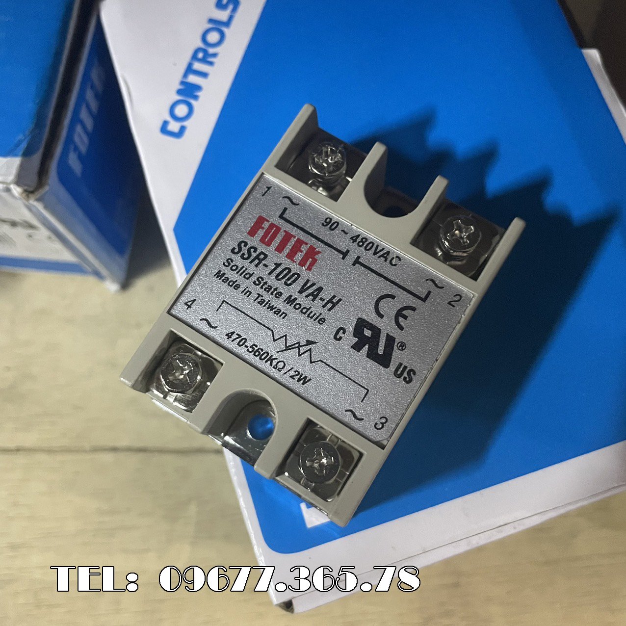 Fotek SSR-100 VA-H DA-H AA-H Rơle bán dẫn