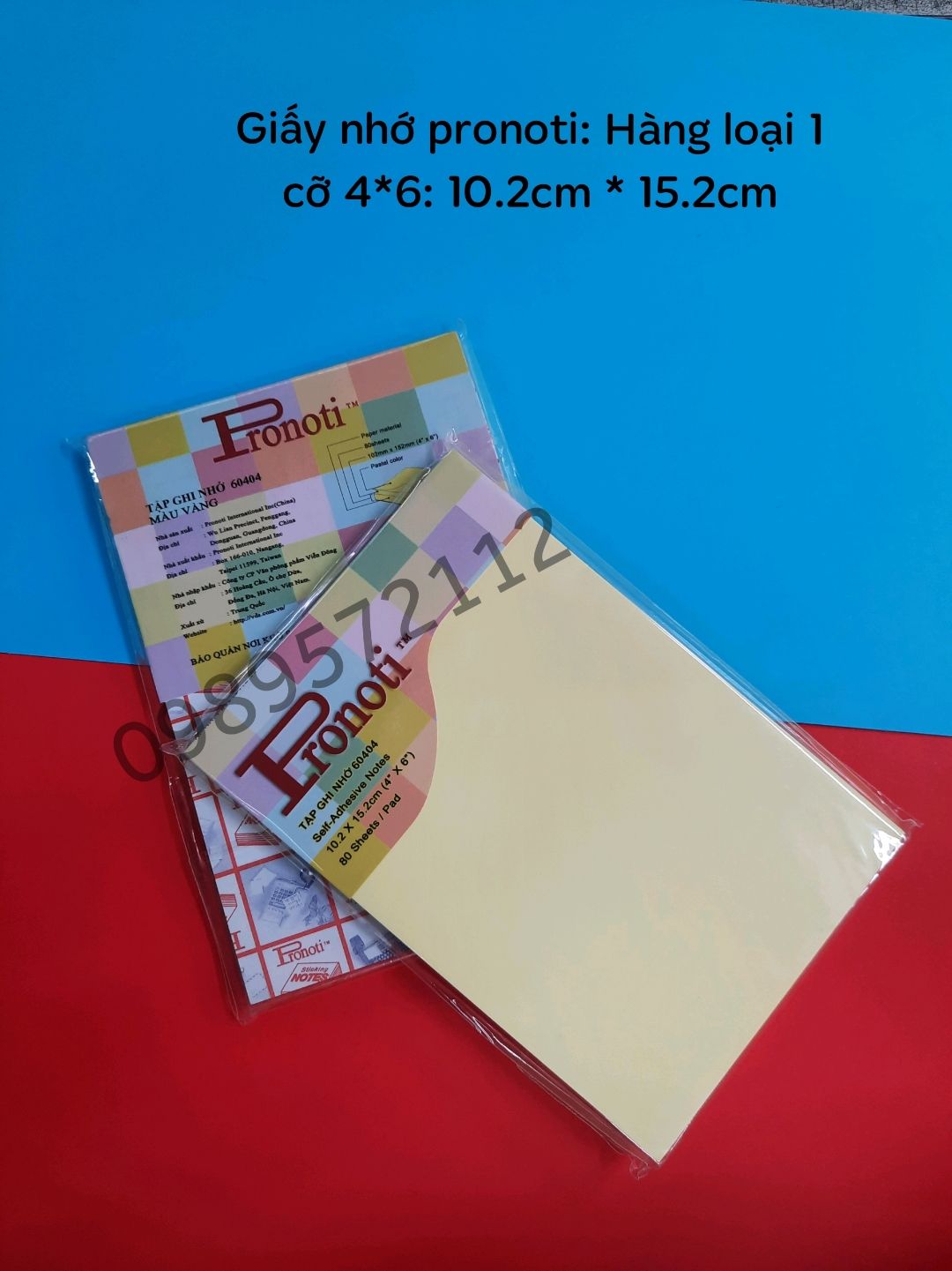 Giấy nhớ pronoti-giấy note ghi chú các cỡ.