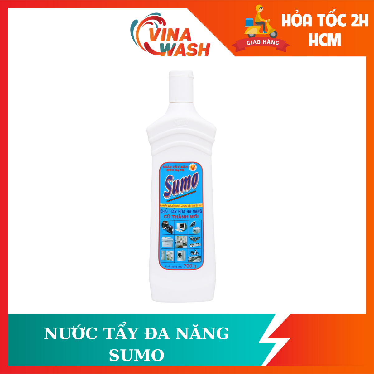 Dung dịch tẩy đa năng Sumo (Dung tích: 700ml)