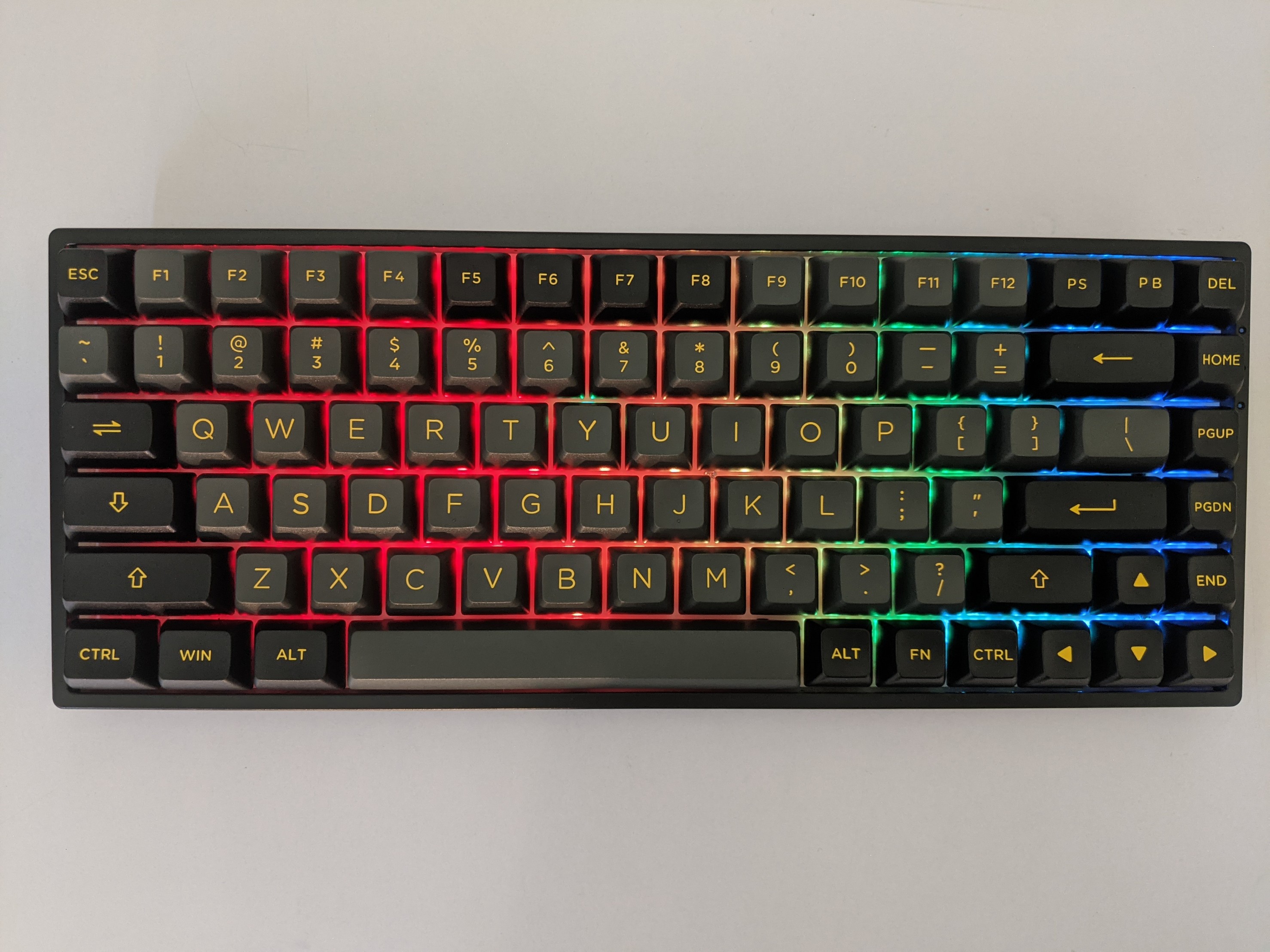 AKKO Black & Gold 3084B Plus Mechanical Keyboard