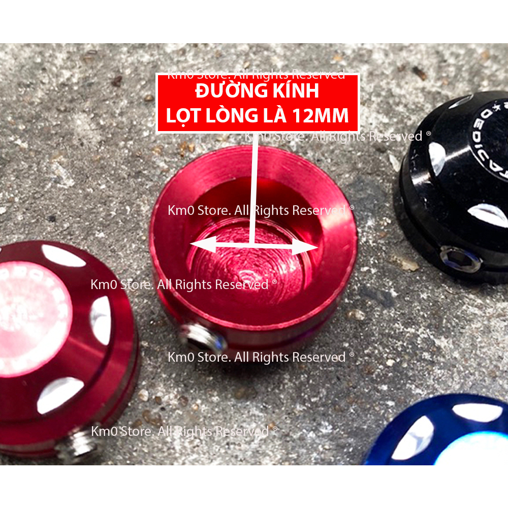 Cặp Chụp Ốc Heo Dầu Nhôm Đúc VT9085