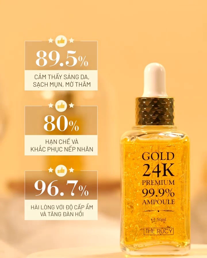 Serum tinh Chất Vàng 24k Premium 99% Ampoule