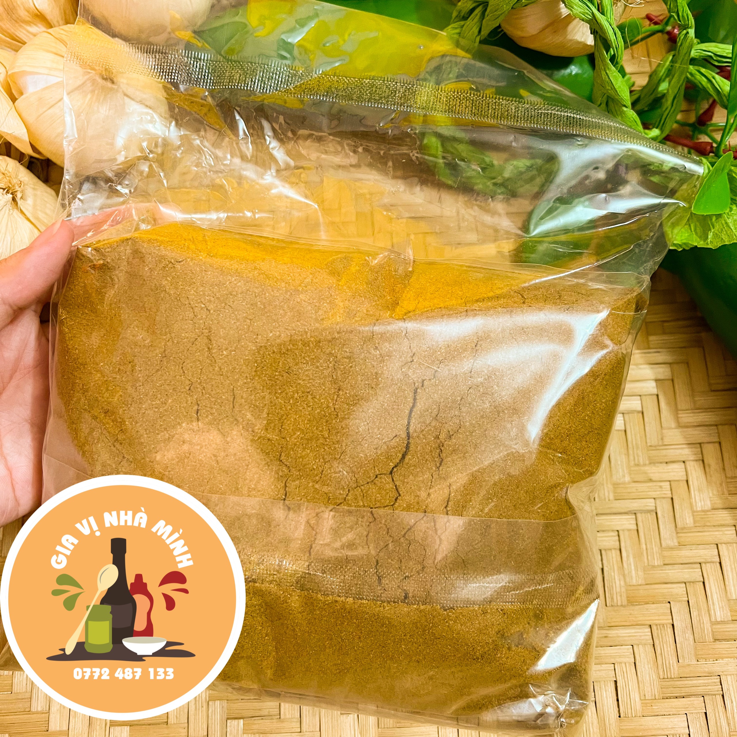 BỘT XÀO LĂN HIỆU BÀ TÁM - GÓI 500GR