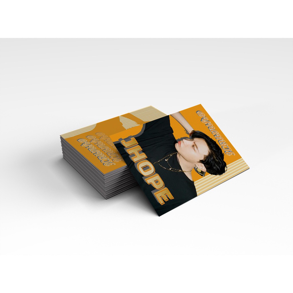 Bộ card BTS Dynamite 2 mặt dày đẹp (7 card) KAS - KPOP ALL STARS