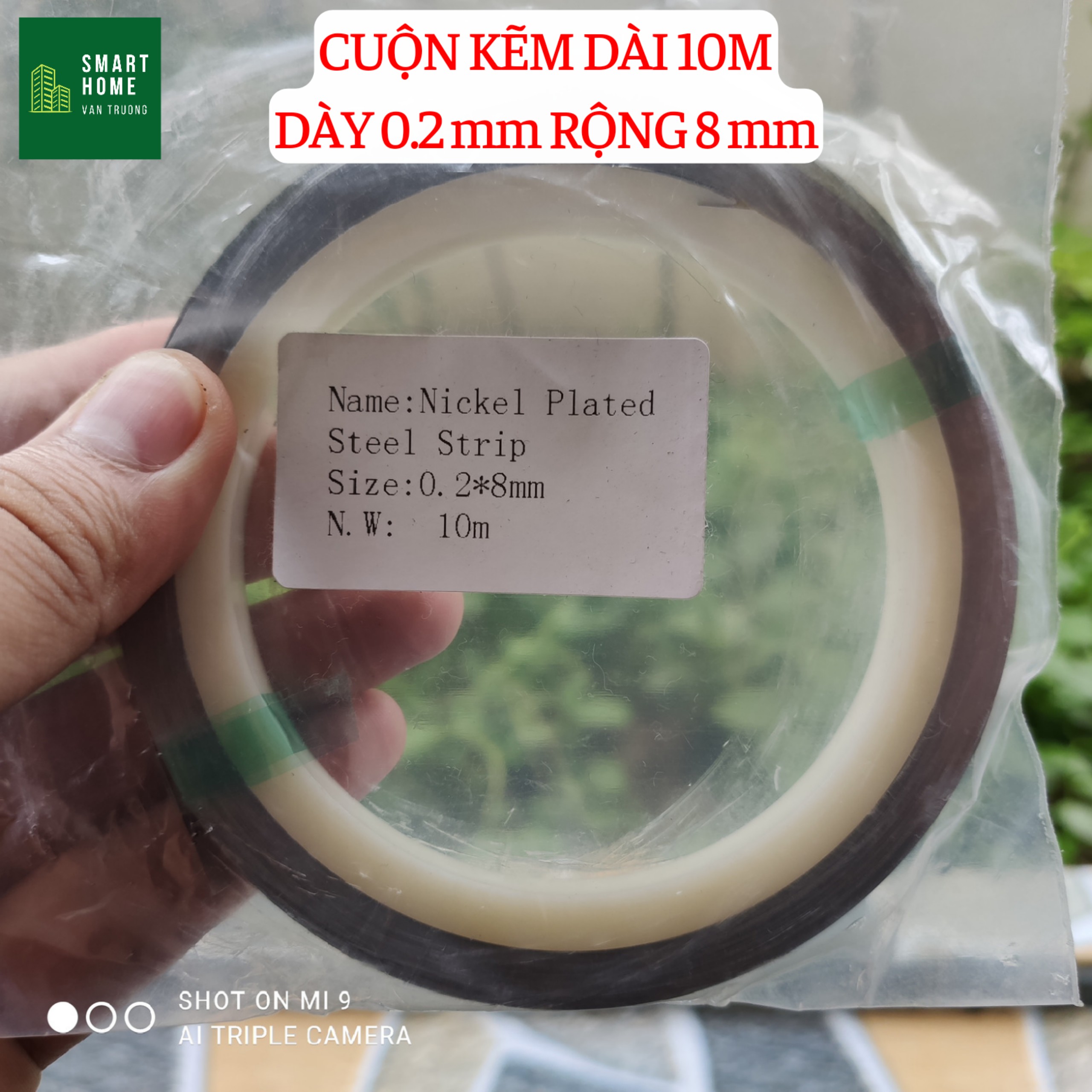 Nickel-plated 18650 cell pin 0.2mm 8mm