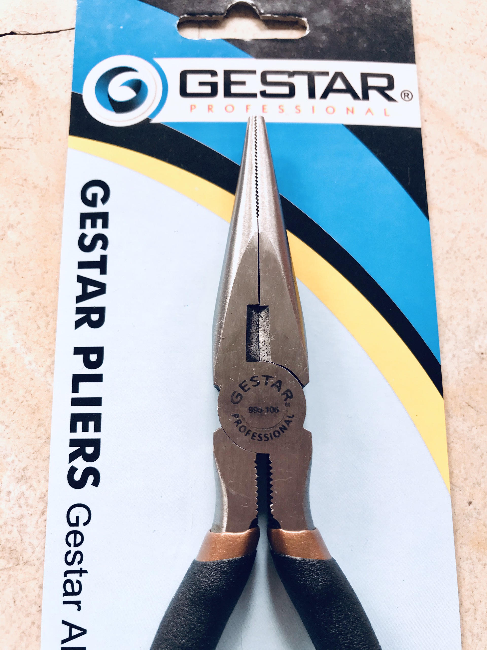 Kìm nhọn 6" đen 995-106 GESTAR