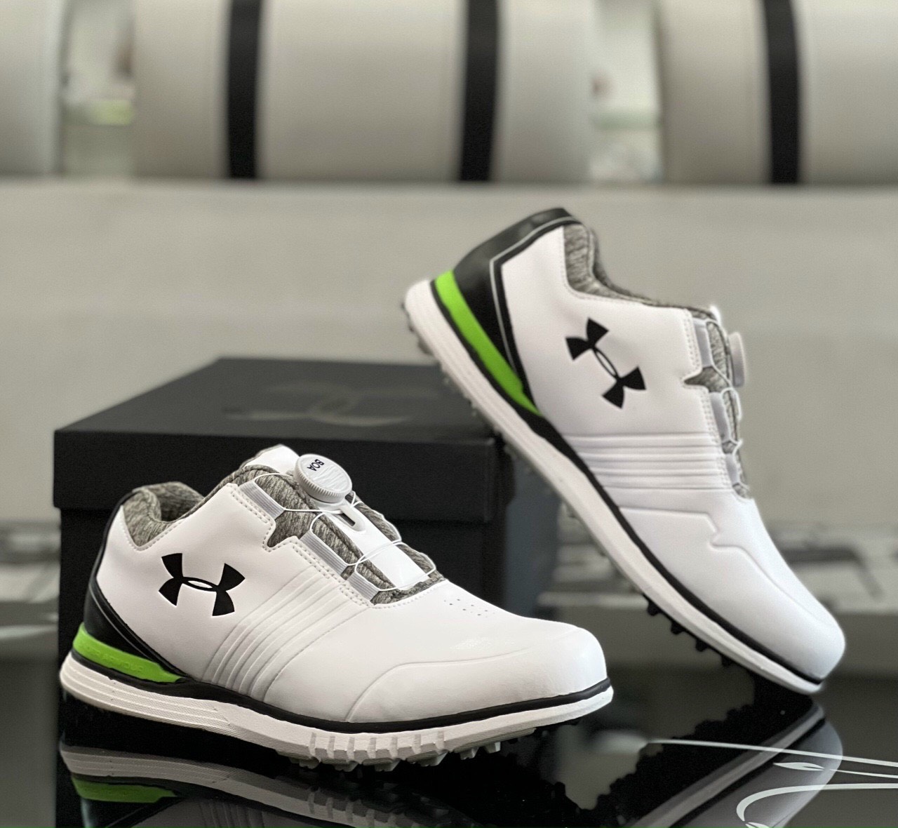 [CHÍNH HÃNG][BIGSALE][TẶNG VỚ] GIÀY GOLF NAM UNDER ARMOUR HOVR BOA