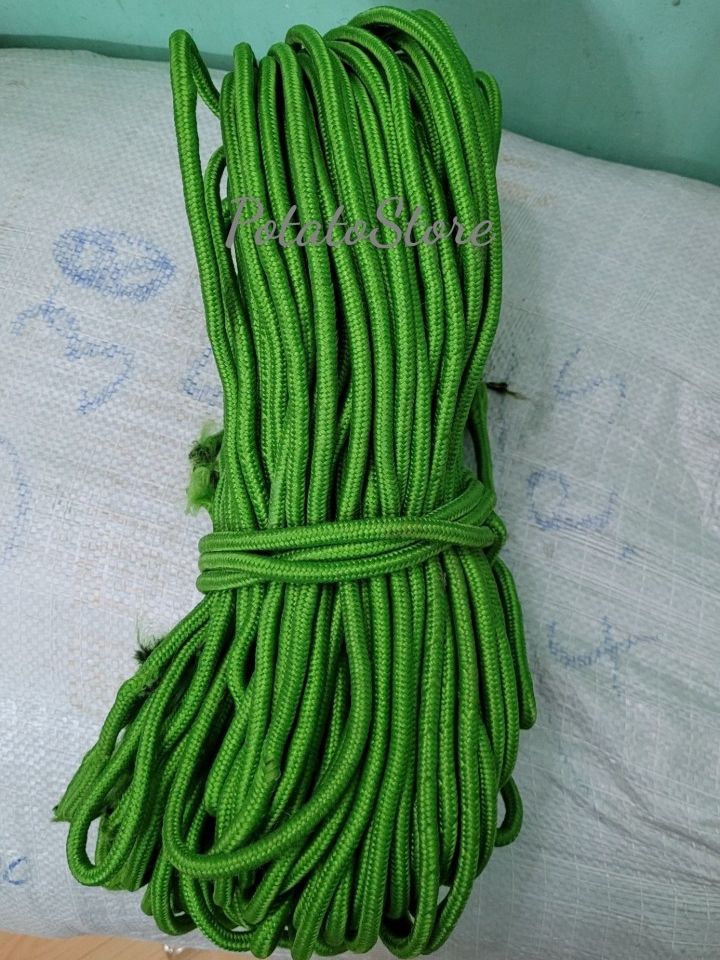 Dây dù tròn 8mm bền, chắc. Dài 10m, 20m, 30m... (dây buộc đồ,cắm trại,leo núi...)