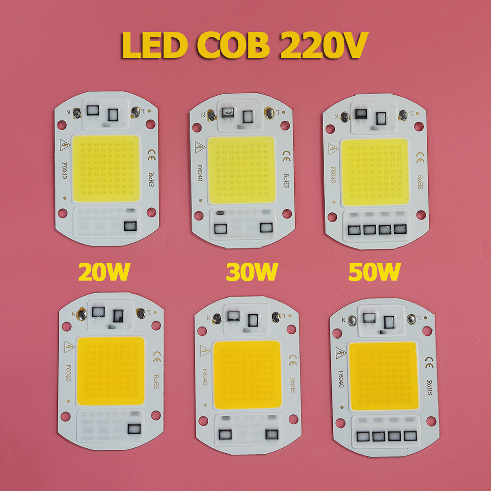 Bảng Led COB siêu sáng Chip LED 20W 30W 50W 220V