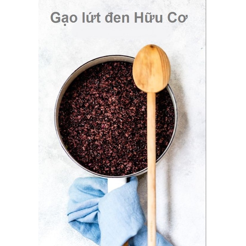 Gạo Hữu Cơ - Gạo LỨT ĐEN 1kg