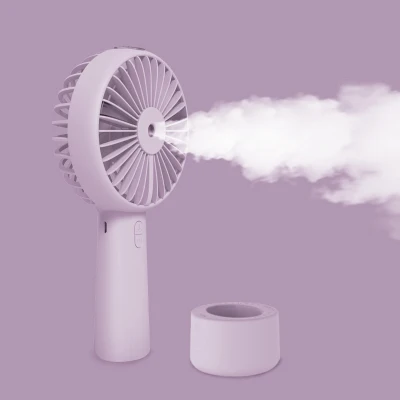 Spray Refrigeration Small Handheld Fan Portable Water Spray Water Cooling Air Humidifier Usb Portable Hand Mini Rechargeable Water Spray Household Fan Small Air Conditioner Student
