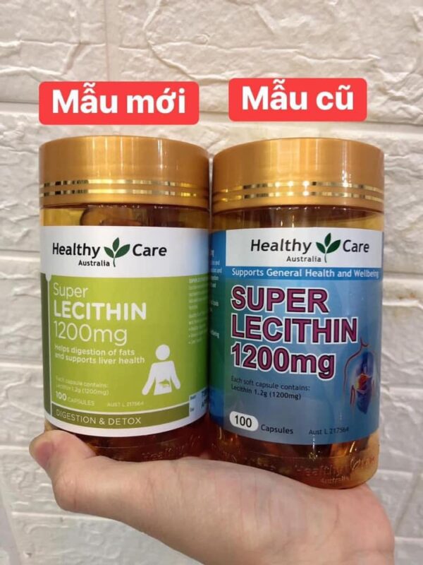 Mầm đậu nành super lecithin 1200mg - Úc (Mẫu mới)