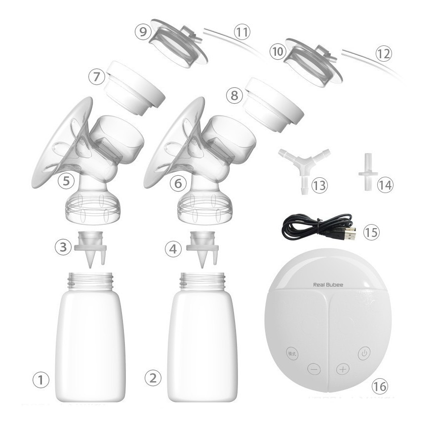 Thân máy hút sữa điện đôi Realbubee - phụ kiện số 16