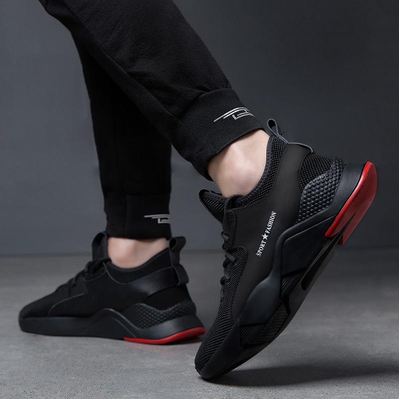 Giày sneaker nam đen - giày thời trang giới trẻ 2019