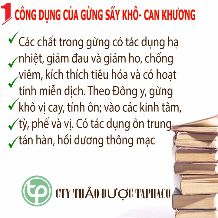 [HOT] Gừng sấy khô 500g - Thảo Dược Tấn Phát