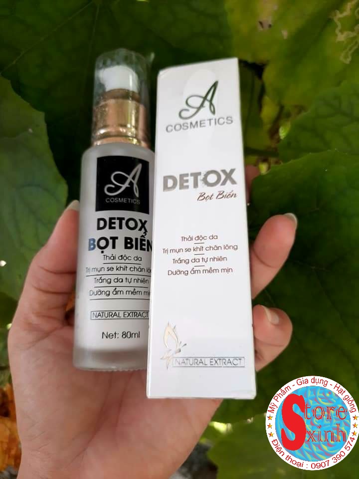 DETOX BỌT BIỂN THẢI ĐỘC MỀM A