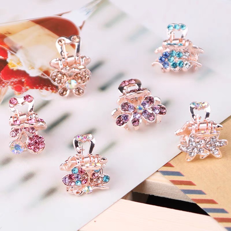 1 Kẹp Tóc Nhí Đính Đá Siêu Xinh-phukienteen