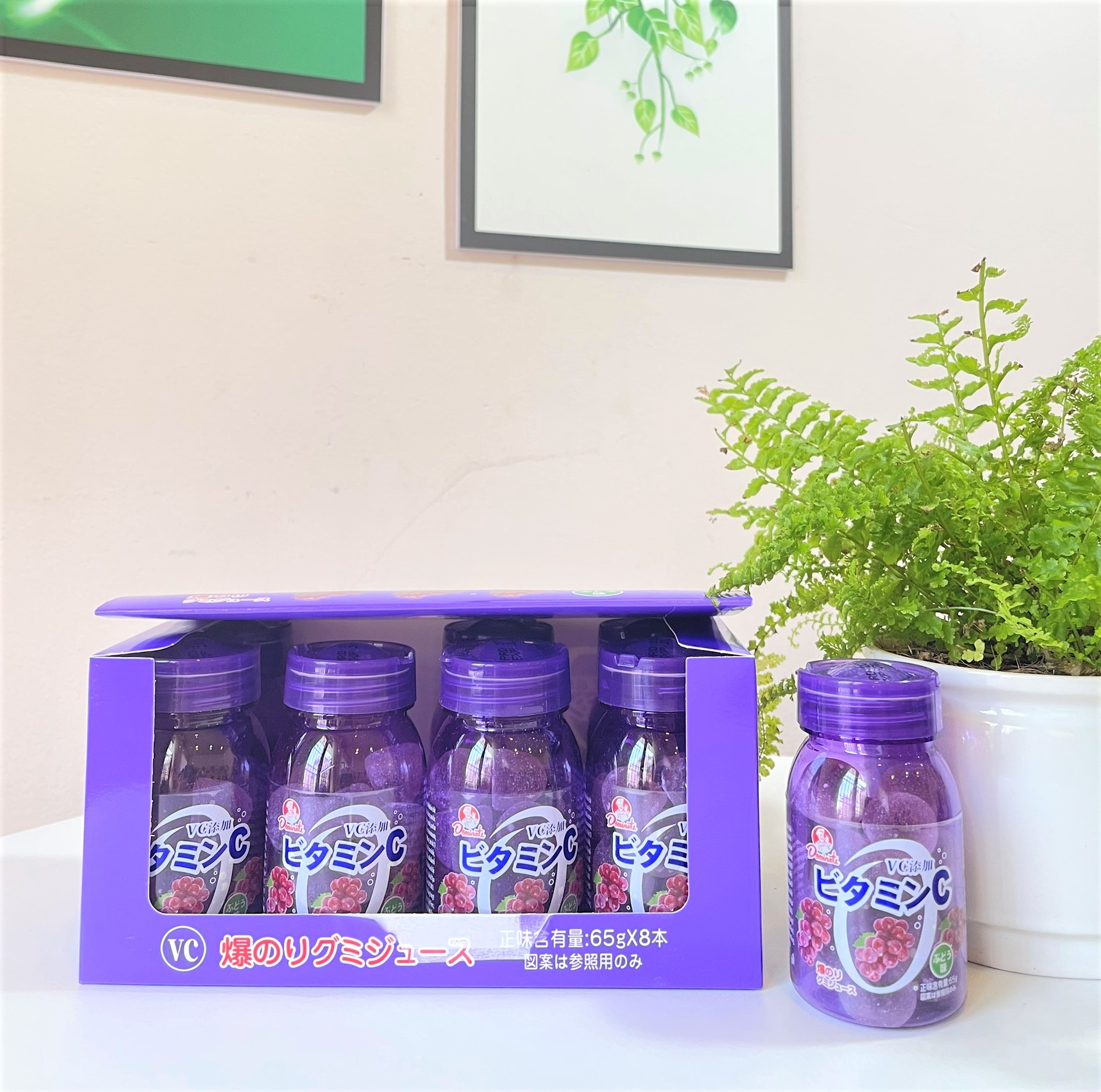 KẸO DẺO VITAMIN C NHÂN TRÁI CÂY