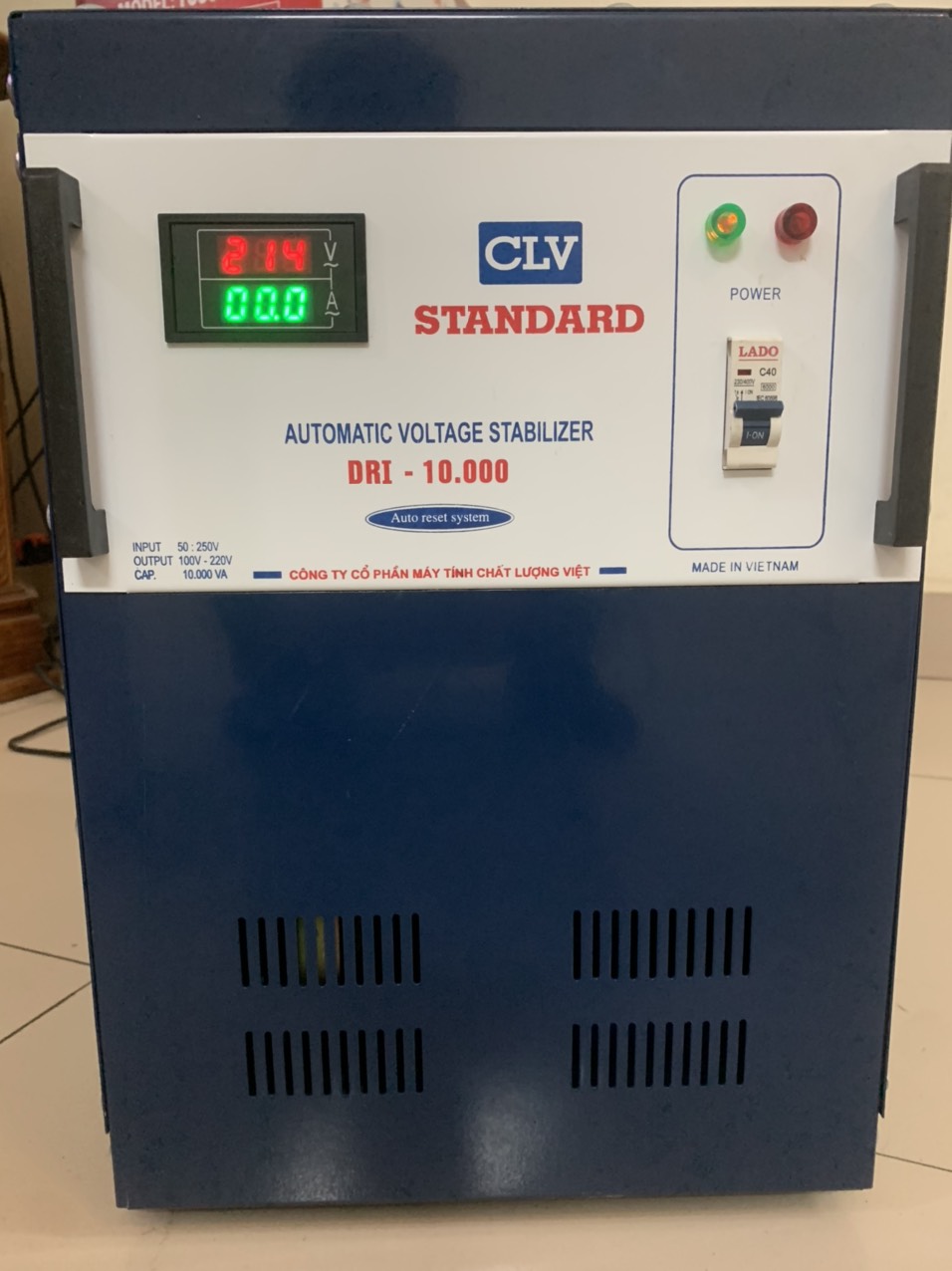 Ổn áp standa rd 10kva/1pha