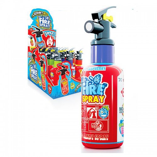 Kẹo Xịt Cứu Hỏa Johny Bee Big Fire Spray 13gr