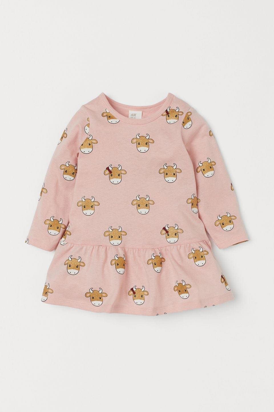 Váy cánh tiên dài tay bé gái H&M auth