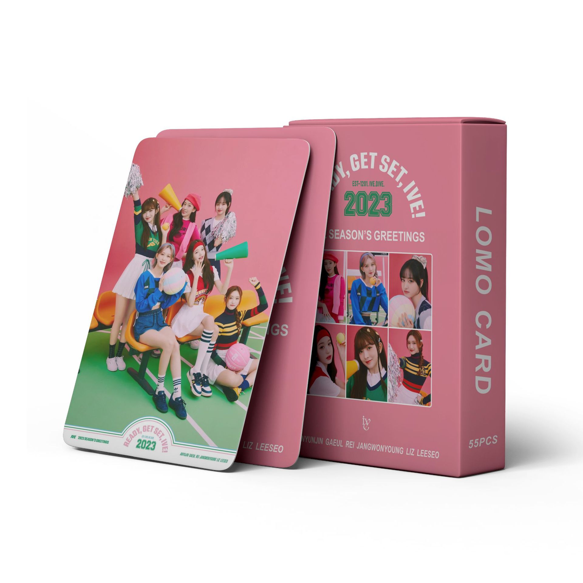 Set 55 lomo card Ive-Season’s Greetings 2023