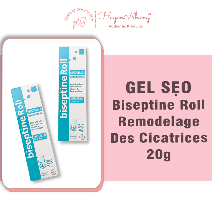 Gel Biseptine Roll - Remodelage des Cicatrices - 20 g