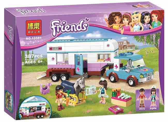 Đồ chơi lắp ráp friend 10561 - trại chăm sóc ngựa