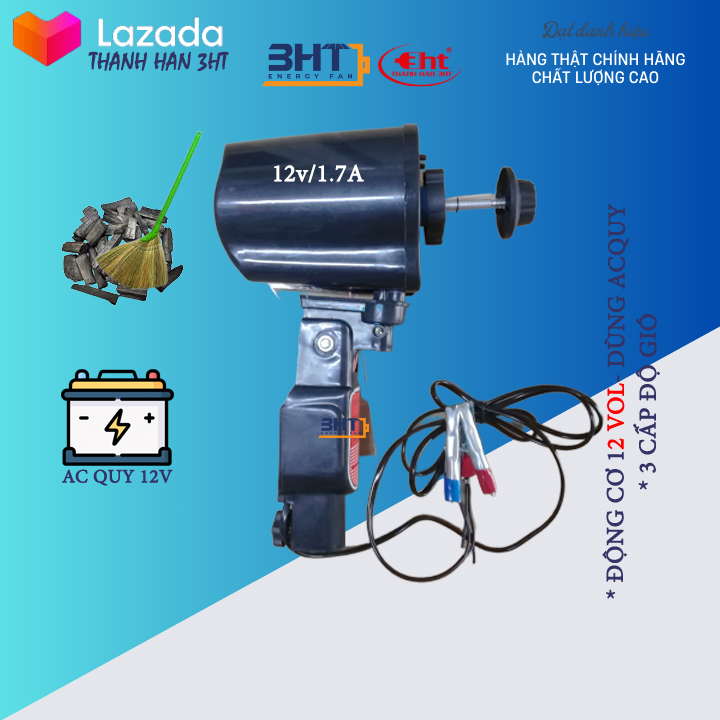 ĐẦU MÁY QUẠT 12V,24v - 3HT
