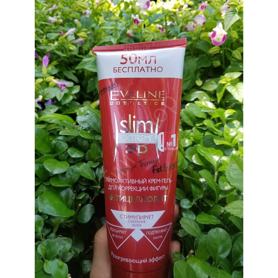 Kem tan mỡ thừa Eveline Extreme 3D 250ml của Nga.