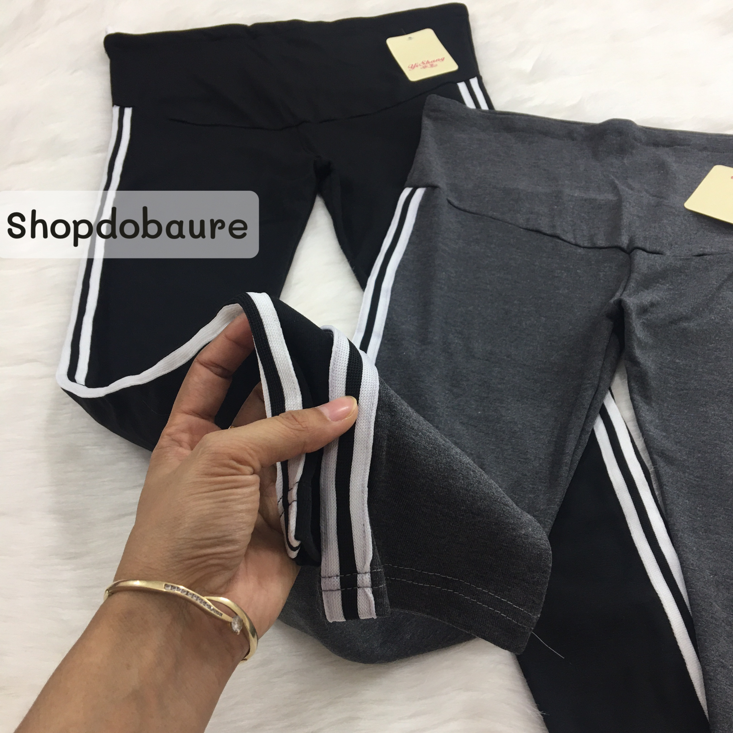 [Hoàn Tiền 6%] Quần bầu legging thể thao chất cotton co giãn mác mèo