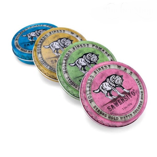 Sáp Vuốt Tóc Nam SAWENSITO WOLF POMADE 100G Đủ 4 Màu