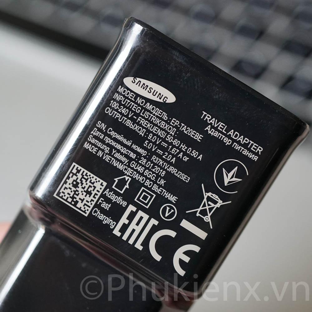 Củ sạc nhanh Galaxy Note 9