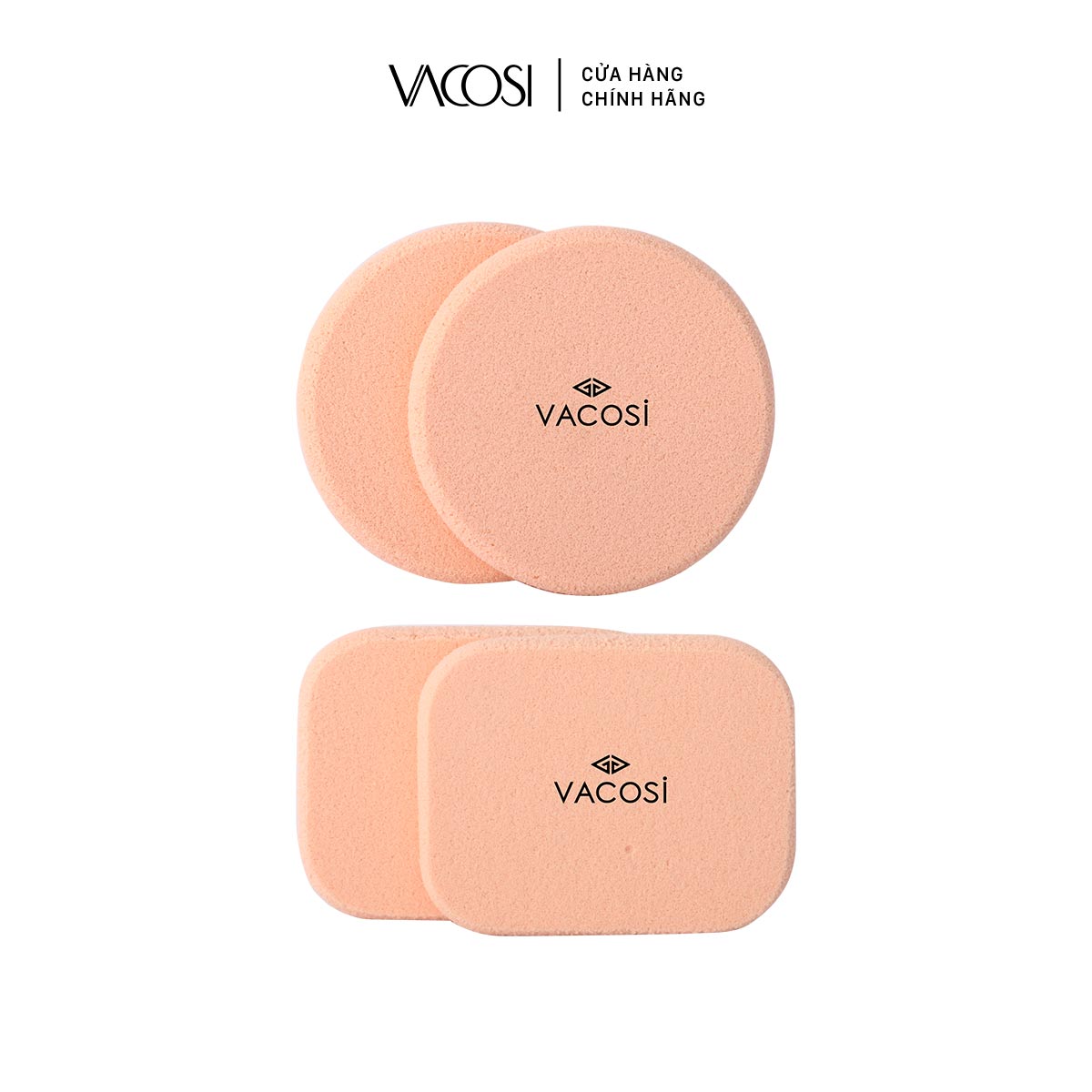 Bông phấn ướt Vacosi