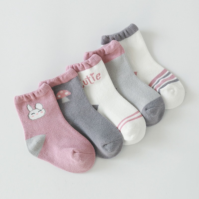 [Có sẵn] [Chính hãng] Set 5 đôi tất Nemo Hàn Quốc cho bé