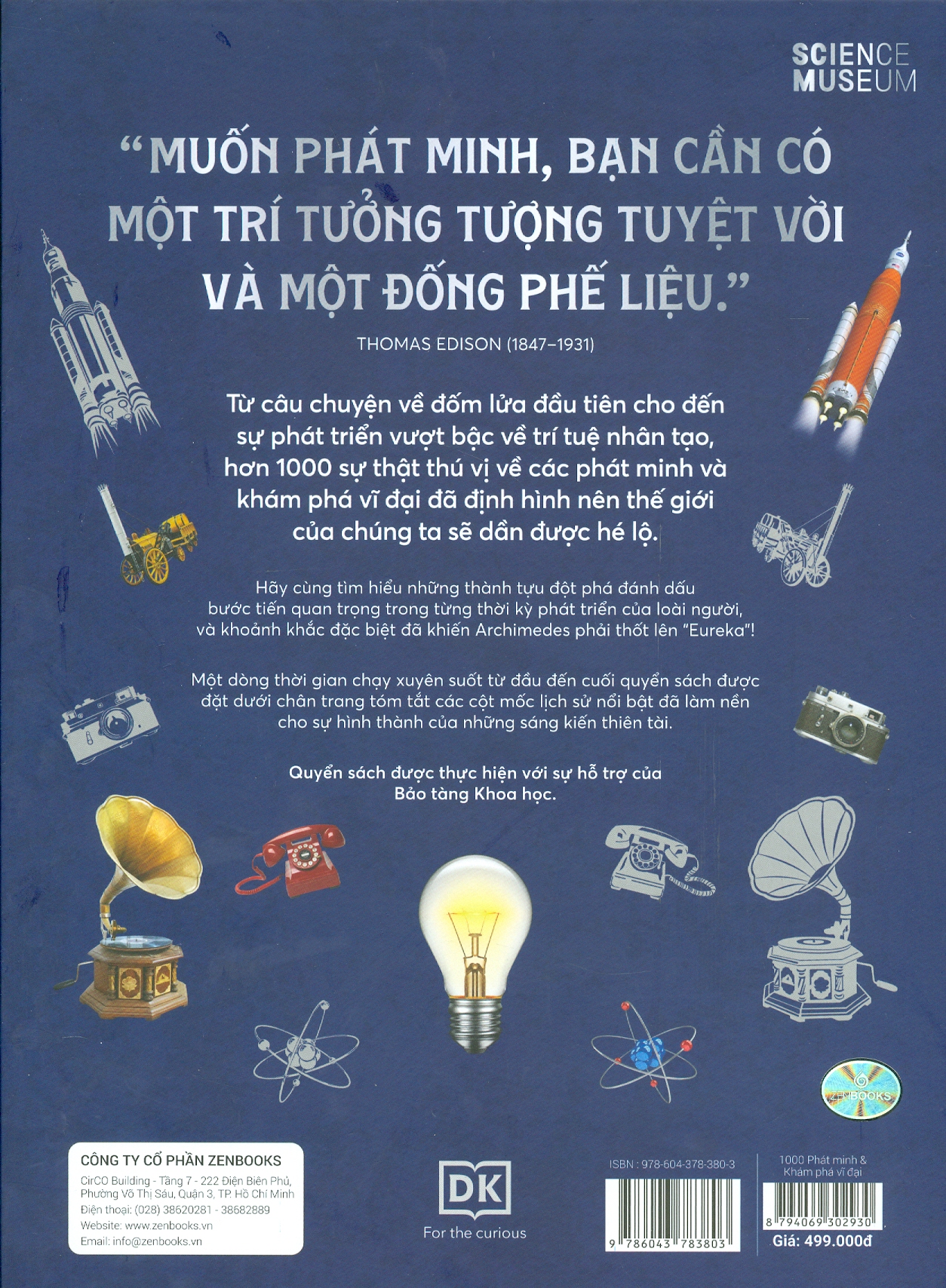 1000 Phát Minh & Khám Phá Vĩ Đại (Bìa Cứng)