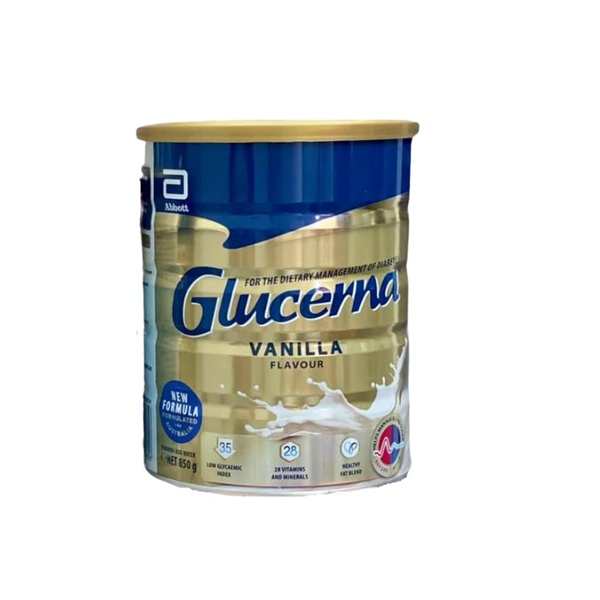 Hộp Sữa Bột Glucerna Úc Classic Vanilla Flavour 850g Úc 10 2023