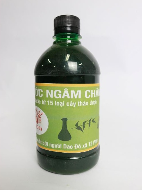 Nước ngâm chân Dao Đỏ