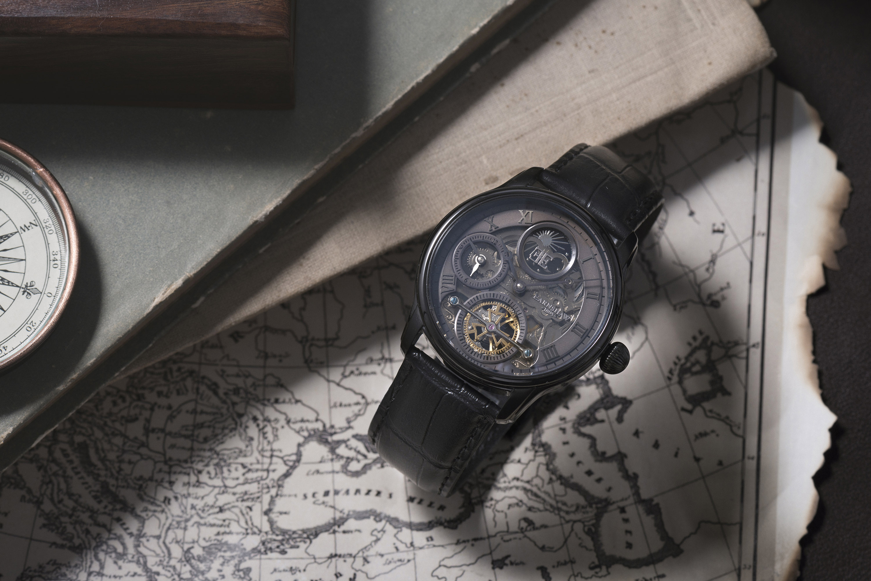 Đồng hồ nam dây da Thomas Earnshaw - ES-8063-03